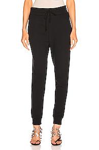 John Elliott Dakota Sweatpant In Heather Grey In Black