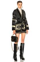 Alanui Oversized Jacquard Cashmere Cardigan In Abstract,black,gray