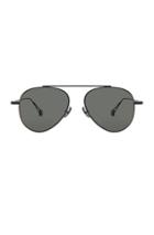 Ahlem Republique Sunglasses In Black,metallics