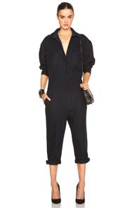 Nlst Officer Jumpsuit In Blue