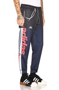 Adidas By Alexander Wang Photocopy Track Pant In Black,blue