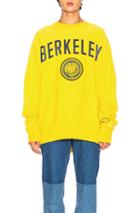 Calvin Klein 205w39nyc Berkley Sweatshirt In Yellow