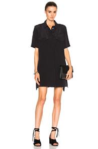 Equipment Short Sleeve Major Dress In Black