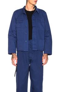 032c Bmc Workers Jacket In Blue
