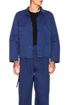 032c Bmc Workers Jacket In Blue
