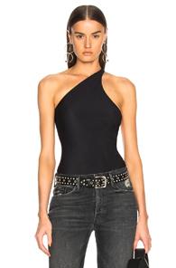 Acne Studios Karmo Solid Swimsuit In Black
