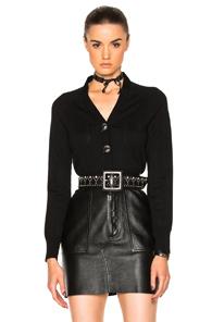 Coach 1941 Concho Cardigan In Black