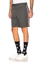 Thom Browne Unconstructed Shorts In Gray