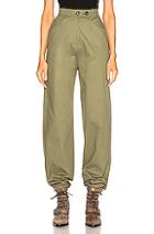 The Range Structured Cargo Pant In Green