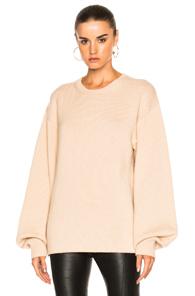 Ryan Roche Big Long Sleeve Sweater In Neutrals