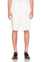 J.w. Anderson Drawstring Shorts In White