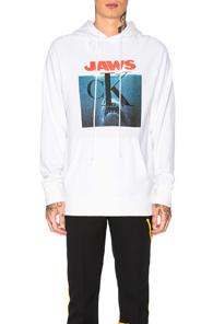 Calvin Klein 205w39nyc Jaws Hoodie In White