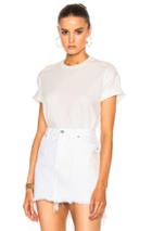 Sandrine Rose The Vintage Crew In Metallics,white