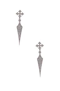 Stone Paris Passion Long Earrings In Metallics