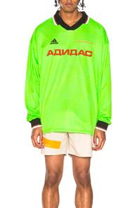 Gosha Rubchinskiy X Adidas Long Sleeve Top In Green
