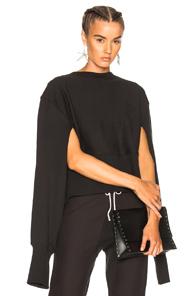 Tre Editor Crew Sweatshirt In Black