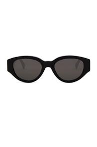 Super Drew Mama Sunglasses In Black