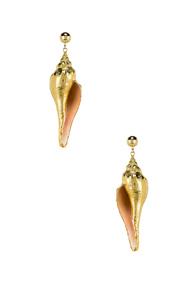 Jennifer Behr Neptune Earrings In Metallic