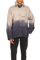 Acronym J28-k Jacket In Gray,ombre & Tie Dye
