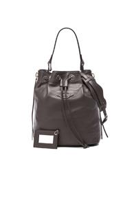 Balenciaga Papier Plate Small Bucket Aj In Gray