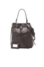 Balenciaga Papier Plate Small Bucket Aj In Gray
