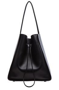 3.1 Phillip Lim Large Soleil Bucket Bag In Black