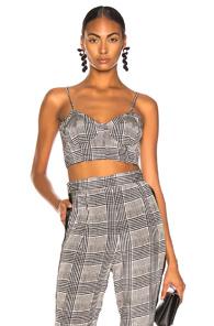 Fleur Du Mal Unstructured Bra Top In Black
