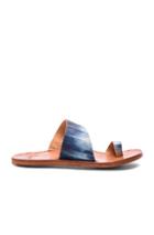 Beek Finch Indigo Sandals In Blue,ombre & Tie Dye