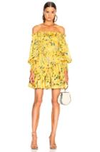 Alexis Gemina Dress In Floral,yellow
