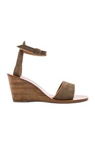 K Jacques Sardaigne Wedges In Gray