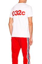 032c Logo Print Tee In White