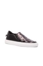 Givenchy Perforated Street Skate Sneakers In Black