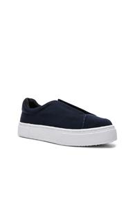 Eytys Grosgrain Doja Sneakers In Blue