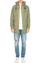 John Elliott Military Coat In Green