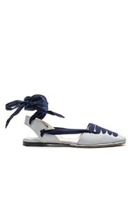 Altuzarra For Fwrd D'orsay Flat Espadrilles In Blue