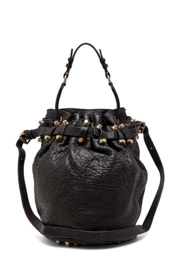 Alexander Wang Diego Bucket Bag In Black