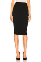 Victoria Beckham Pencil Skirt In Black