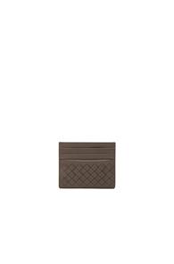 Bottega Veneta Card Case In Gray