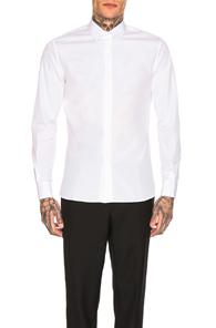 Saint Laurent Long Sleeve Shirt In White
