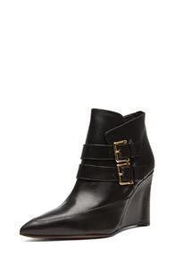 Derek Lam Marta Buckle Ankle Boot In Black