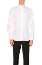 Givenchy Collar Star Shirt In White