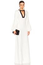 Giambattista Valli Cady Column Gown In White