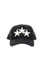 Amiri Star Trucker Hat In Black