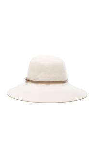Helen Kaminski Lore Hat In White