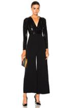 Stella Mccartney Rosie Sequin Top Jumpsuit In Black