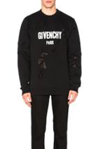 Givenchy Printed Sweatshirt In Black