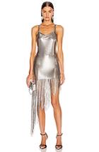 Fannie Schiavoni Saoirse Dress In Metallic
