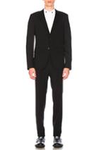 Givenchy Peak Lapel Suit In Black