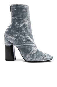 3.1 Phillip Lim Kyoto Velvet Boots In Blue