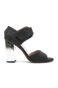 Marni Block Heel Sandals In Black